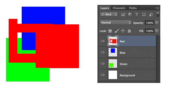 layers for photo restoration